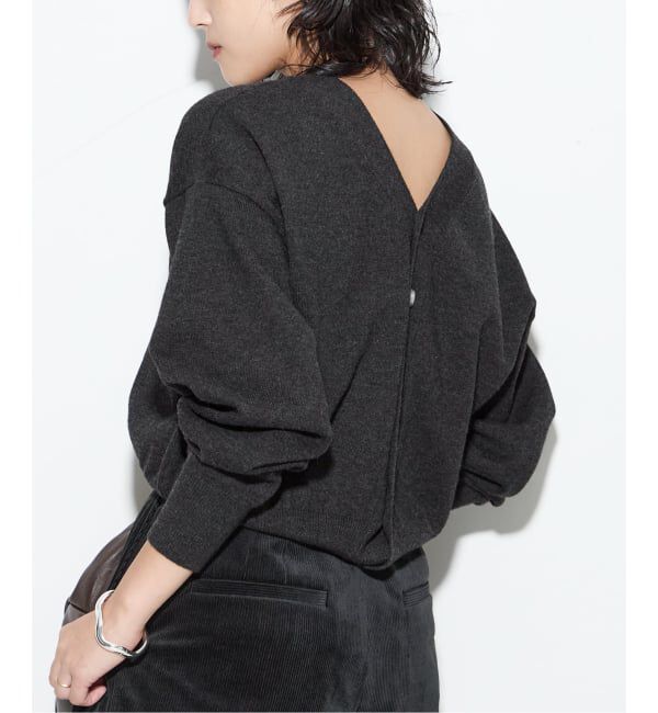 journal standard L'essage「WOOLプレーティング2WAYカーディガン」|カーディガン|