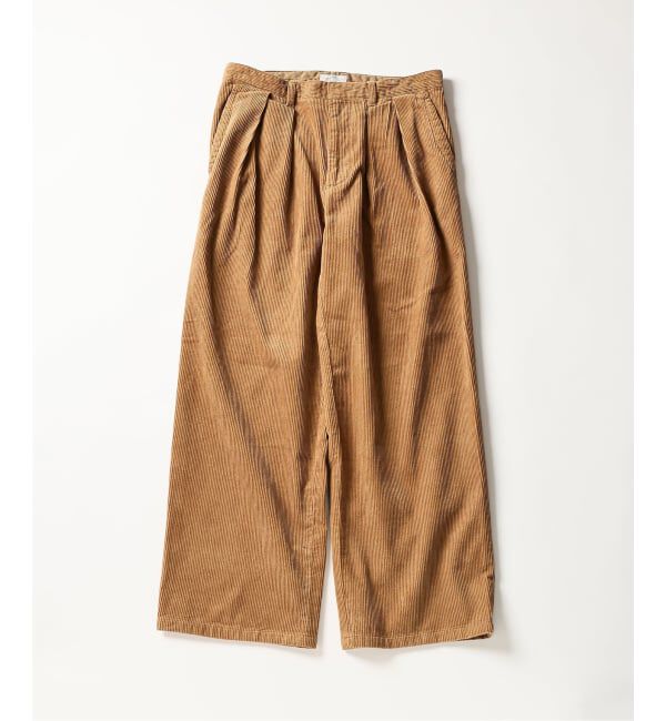 JOURNAL STANDARD relume「コーデュロイ 2タック スラックス」|スラックス|キャメル A