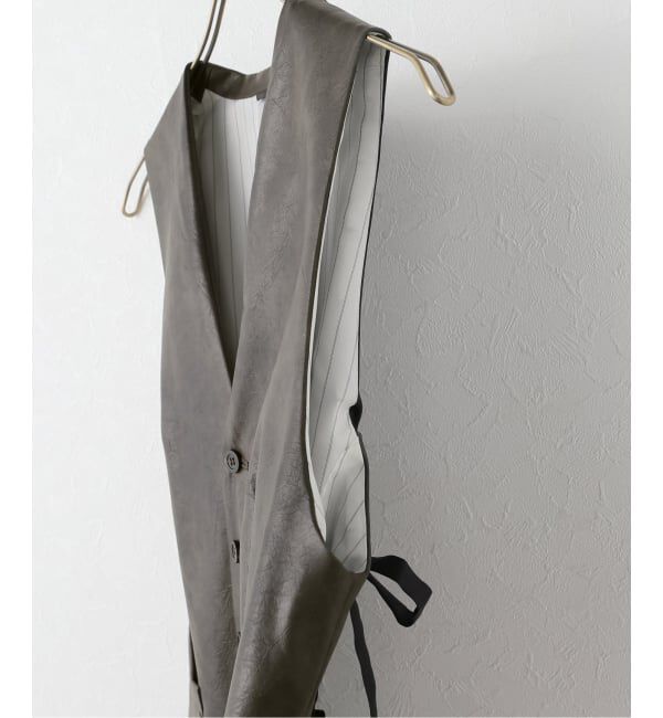 JOURNAL STANDARD「【MIOSMOKEY】 FAUX LEATHER BACK BOW GILLET」|その他|