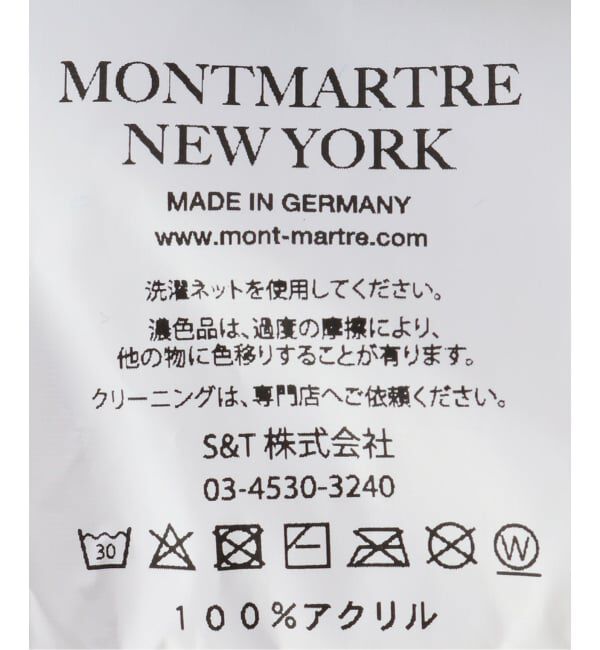 Oriens JOURNAL STANDARD「【Montmartre New York/モンマルトルニューヨーク】 Alternative to Fear」|マフラー|