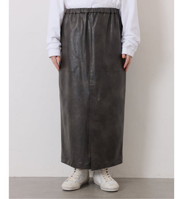 journal standard luxe「フェイクレザースカート」|スカート|
