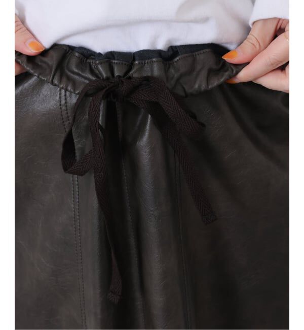 journal standard luxe「フェイクレザースカート」|スカート|