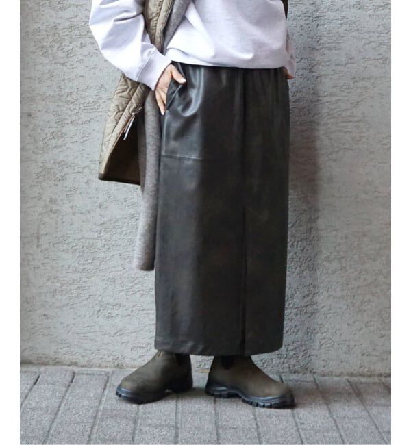journal standard luxe「フェイクレザースカート」|スカート|