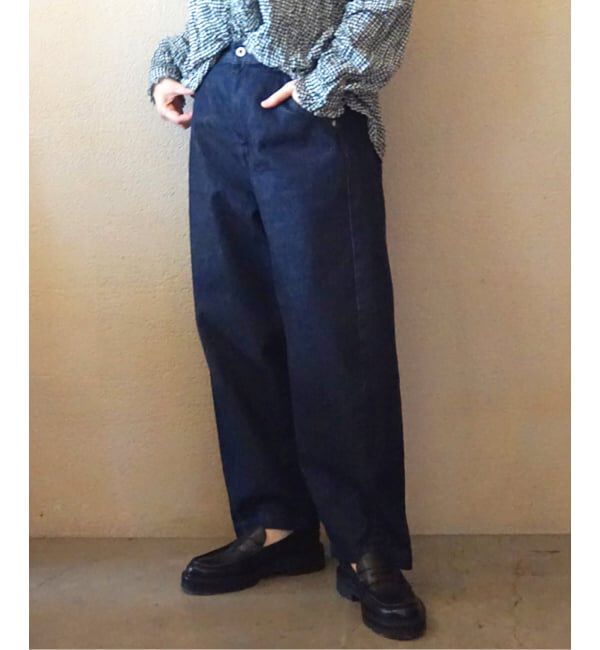 journal standard luxe「13.8OZデニム ワーク5PK」|デニム|ネイビー