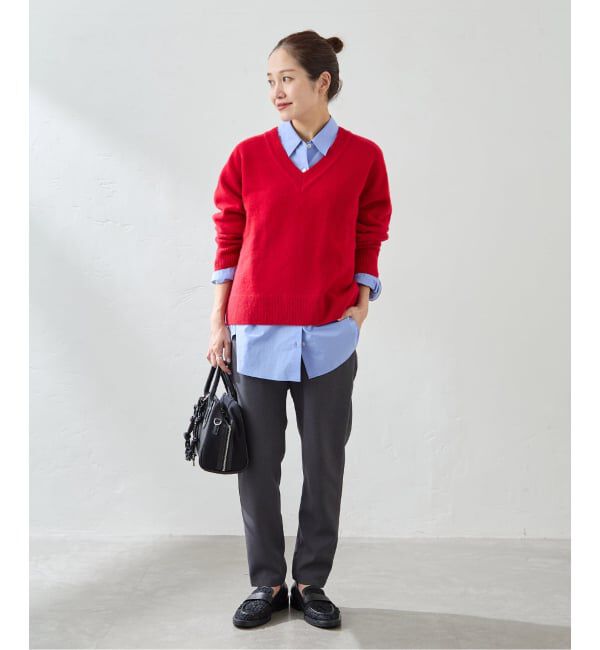 JOURNAL STANDARD「MUSIC Vネックプルオーバー」|ニット・セーター|