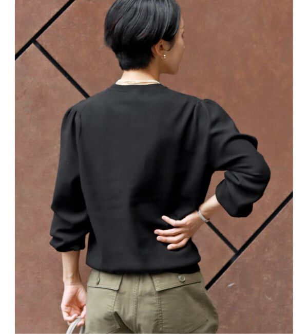 JOURNAL STANDARD relume「《WEB限定追加》ウォッシャブルパフスリーブプルオーバー」|ニット・セーター|