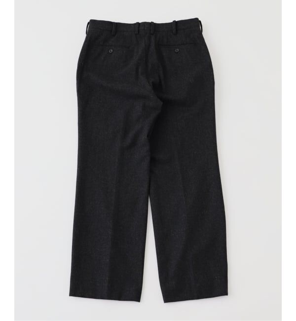JOURNAL STANDARD「TRISECT2 / フランネル ヘム ワイド トラウザー パンツ」|スラックス|