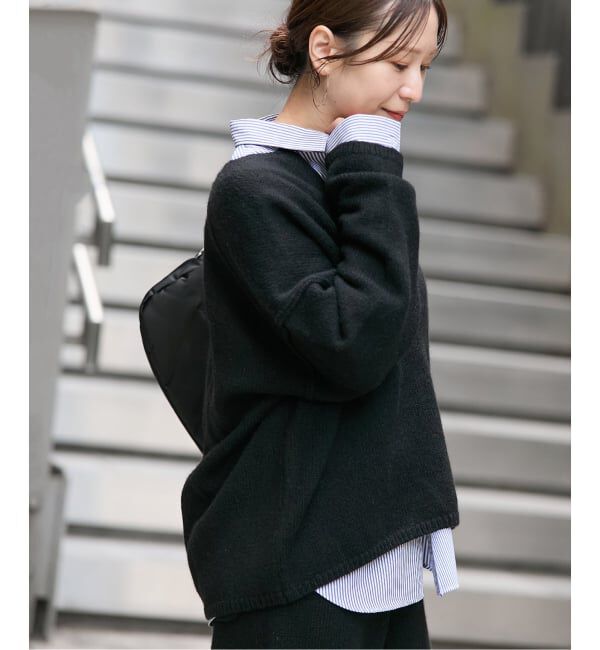 JOURNAL STANDARD「《一部店舗・WEB限定》【CRADUS】 WINDY DEEP V プルオーバー」|ニット・セーター|
