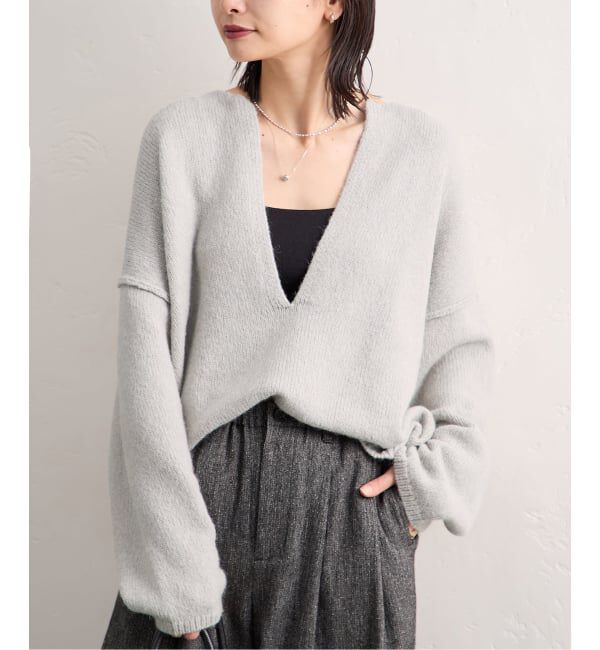 JOURNAL STANDARD「《一部店舗・WEB限定》【CRADUS】 WINDY DEEP V プルオーバー」|ニット・セーター|