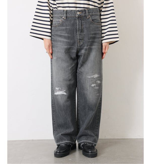 journal standard luxe「13OZデニム ダメージ5PK」|デニム|