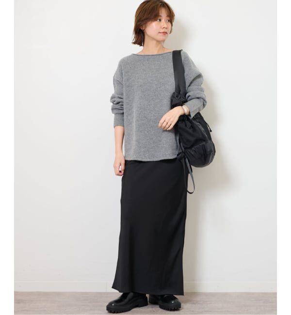 JOURNAL STANDARD relume「《追加2》サテンナロースカート」|スカート|