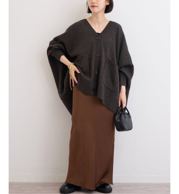 JOURNAL STANDARD relume「《追加2》サテンナロースカート」|スカート|