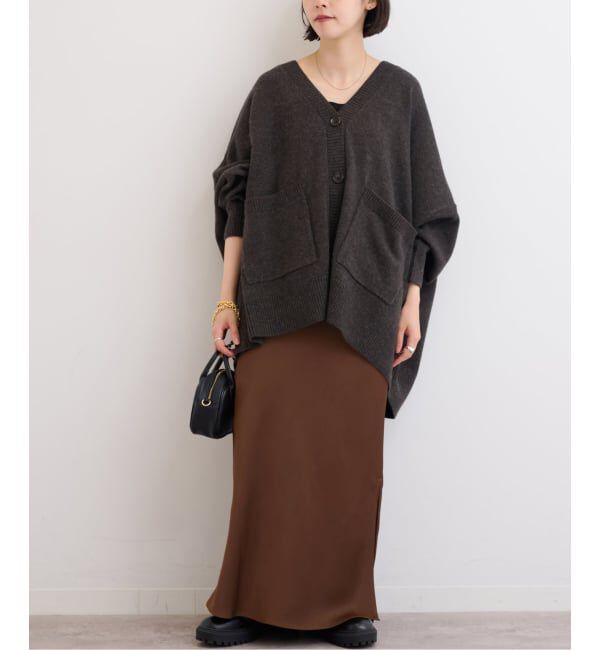 JOURNAL STANDARD relume「《追加2》サテンナロースカート」|スカート|