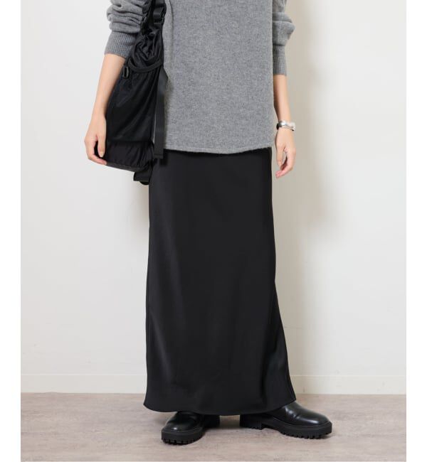 JOURNAL STANDARD relume「《追加2》サテンナロースカート」|スカート|
