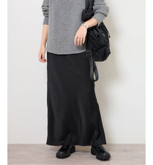 JOURNAL STANDARD relume「《追加2》サテンナロースカート」|スカート|