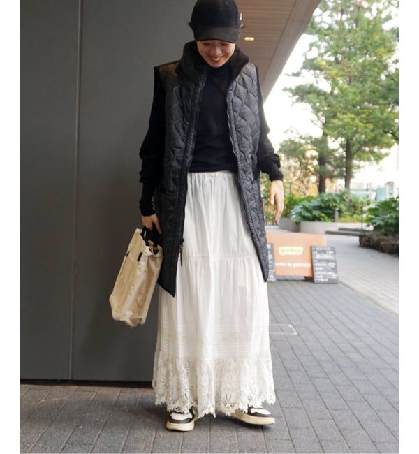 journal standard luxe「【ARMEN 】 HIGH-NECK  REVERSIBLE LONG VEST」|その他|