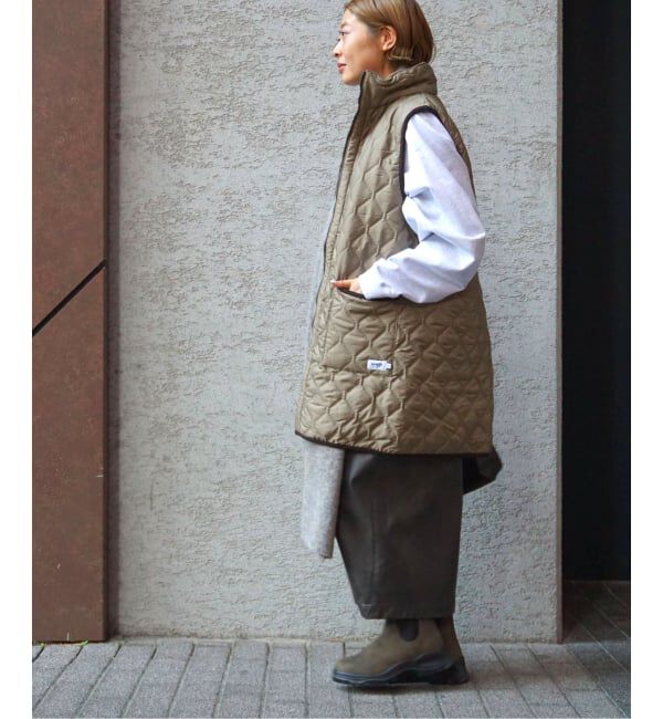 journal standard luxe「【ARMEN 】 HIGH-NECK  REVERSIBLE LONG VEST」|その他|