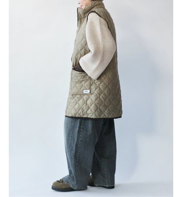 journal standard luxe「【ARMEN 】 HIGH-NECK  REVERSIBLE LONG VEST」|その他|