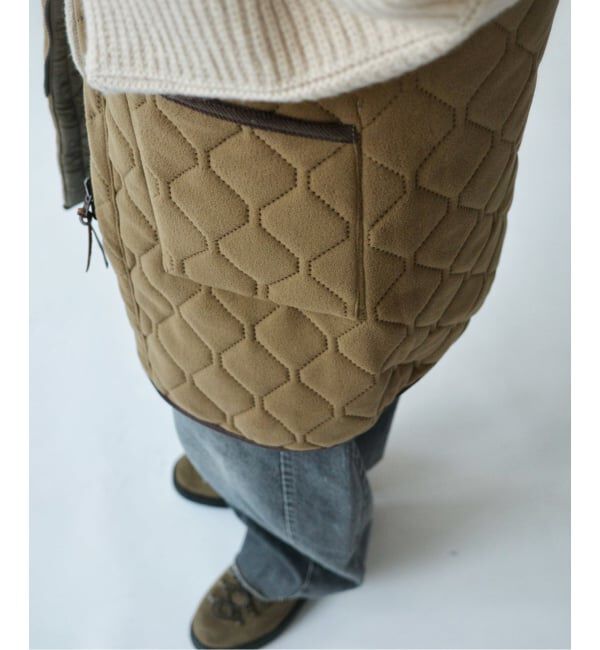 journal standard luxe「【ARMEN 】 HIGH-NECK  REVERSIBLE LONG VEST」|その他|