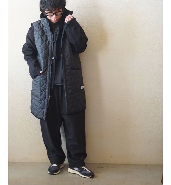 journal standard luxe「【ARMEN 】 HIGH-NECK  REVERSIBLE LONG VEST」|その他|