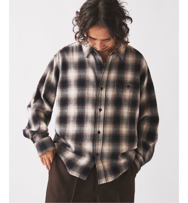 JOURNAL STANDARD relume「USAコットン ネル オンブレチェック シャツ」|シャツ・ブラウス|