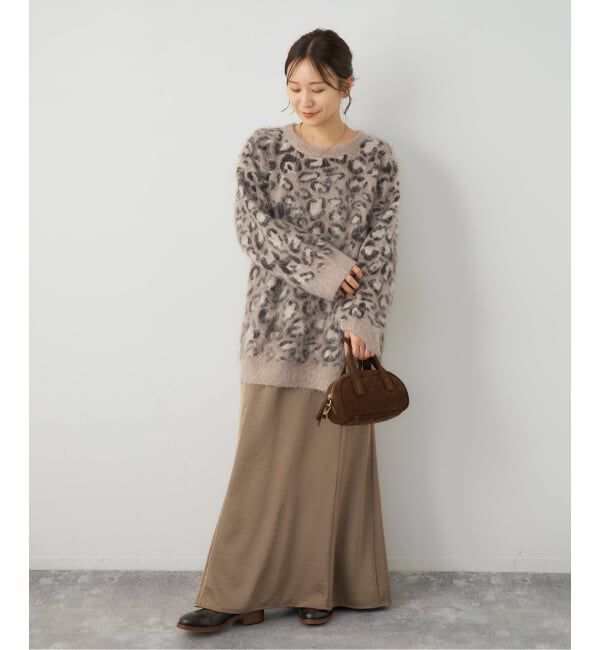 JOURNAL STANDARD「レオパードシャギーニット」|ニット・セーター|