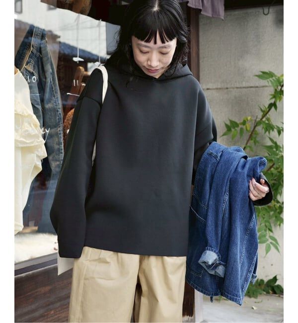 journal standard luxe「スムース パーカ」|パーカー|ブラック