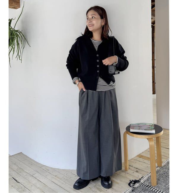 JOURNAL STANDARD「《追加3》MUSICオープンカラーカーディガン」|カーディガン|