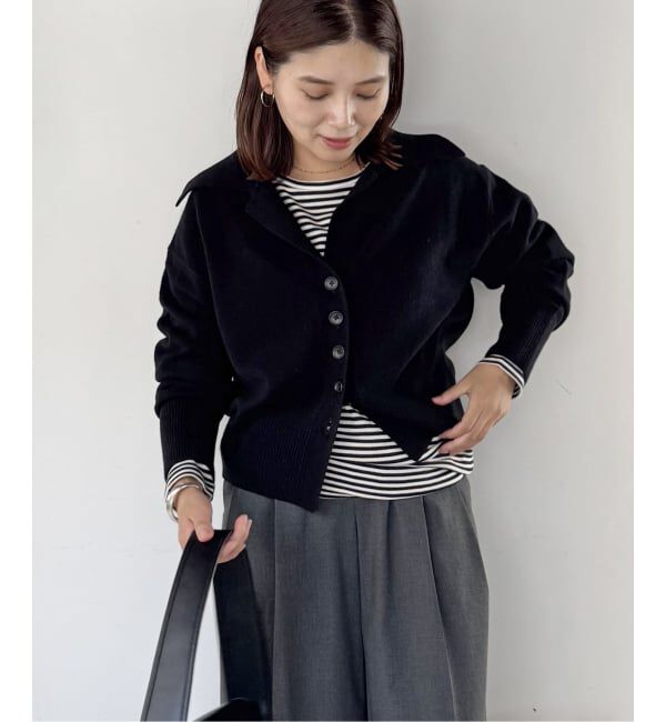 JOURNAL STANDARD「《追加3》MUSICオープンカラーカーディガン」|カーディガン|