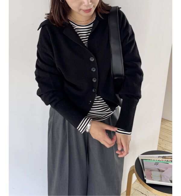 JOURNAL STANDARD「《追加3》MUSICオープンカラーカーディガン」|カーディガン|