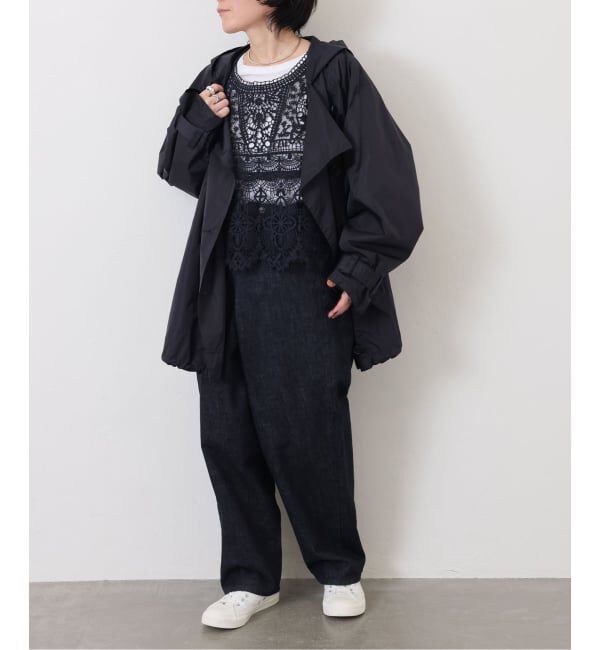 journal standard luxe「《追加予約》レースMIXノースリーブブラウス（010/040）」|シャツ・ブラウス|