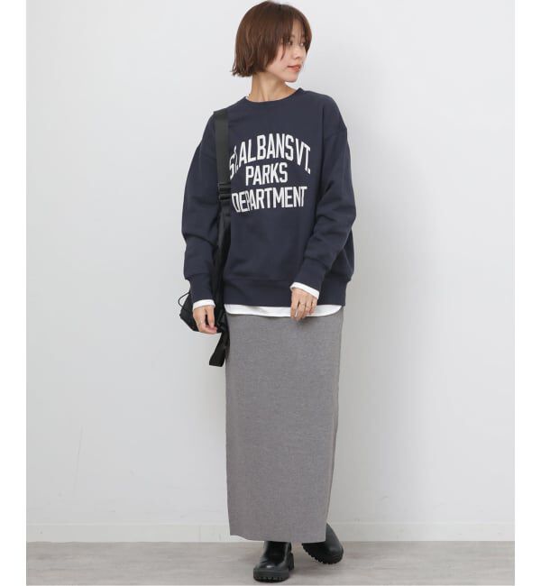 JOURNAL STANDARD relume「《追加予約》ウォッシャブルミラノリブIラインスカート」|スカート|