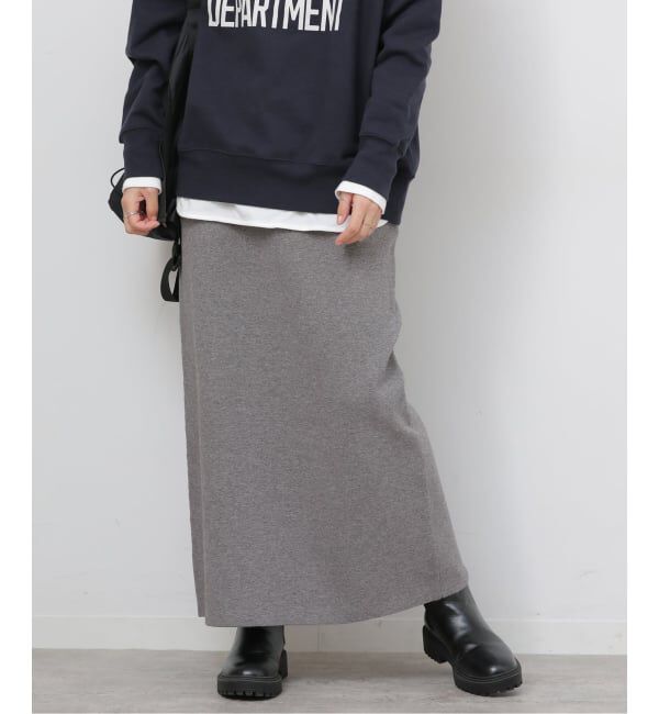 JOURNAL STANDARD relume「《追加予約》ウォッシャブルミラノリブIラインスカート」|スカート|