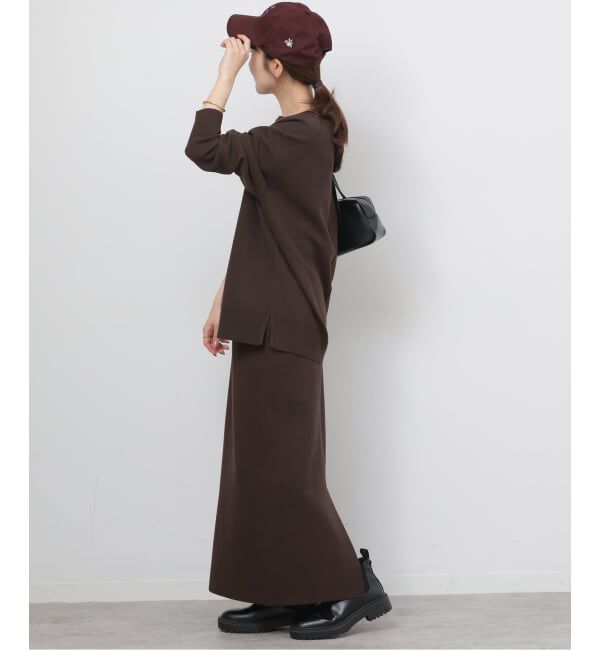 JOURNAL STANDARD relume「《追加予約》ウォッシャブルミラノリブIラインスカート」|スカート|