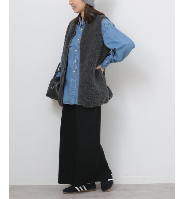 JOURNAL STANDARD relume「《追加予約》ウォッシャブルミラノリブIラインスカート」|スカート|