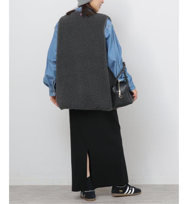 JOURNAL STANDARD relume「《追加予約》ウォッシャブルミラノリブIラインスカート」|スカート|