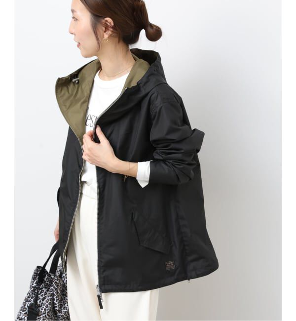 JOURNAL STANDARD relume「《予約》［26SS新作］別注【TAION / タイオン】リバーシブルパーカー」|ブルゾン・スタジャン|ブラック A