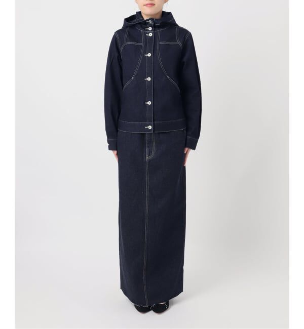 Oriens JOURNAL STANDARD「《予約》セルフカットロングデニムスカート」|スカート|