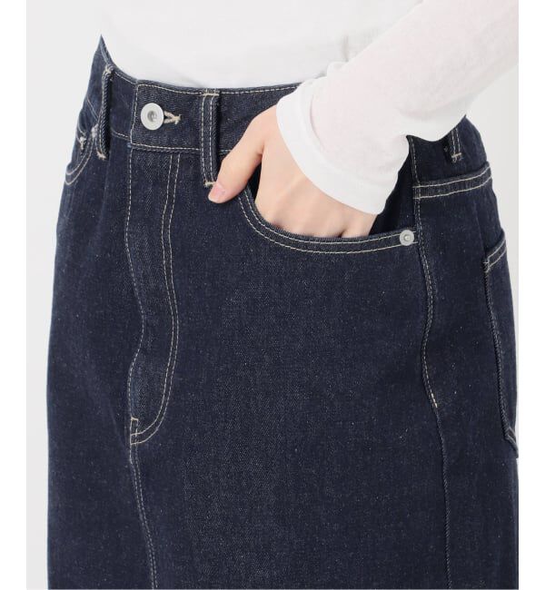 Oriens JOURNAL STANDARD「《予約》セルフカットロングデニムスカート」|スカート|