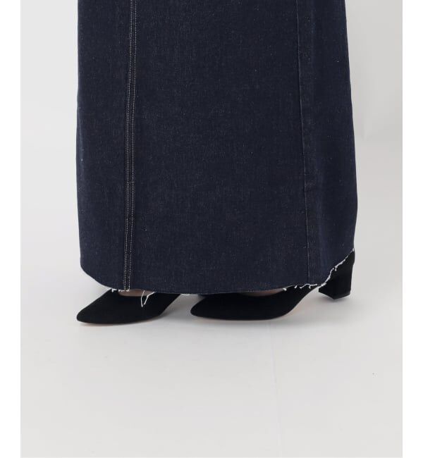 Oriens JOURNAL STANDARD「《予約》セルフカットロングデニムスカート」|スカート|
