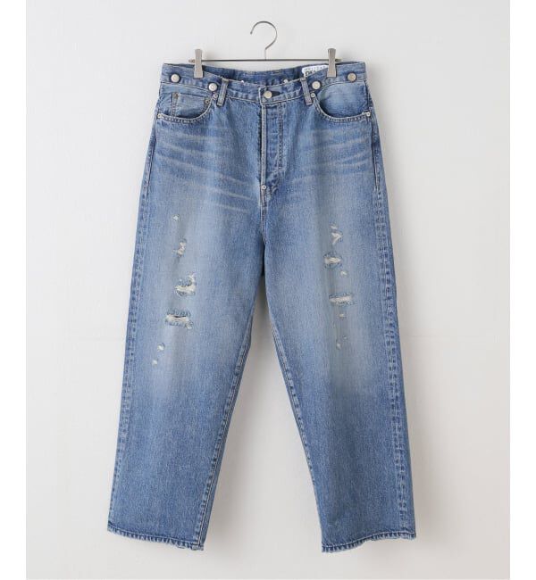 JOURNAL STANDARD「【HOLIDAY/ホリデイ】DAMAGE DENIM SUSPENDER PANTS」|デニム|