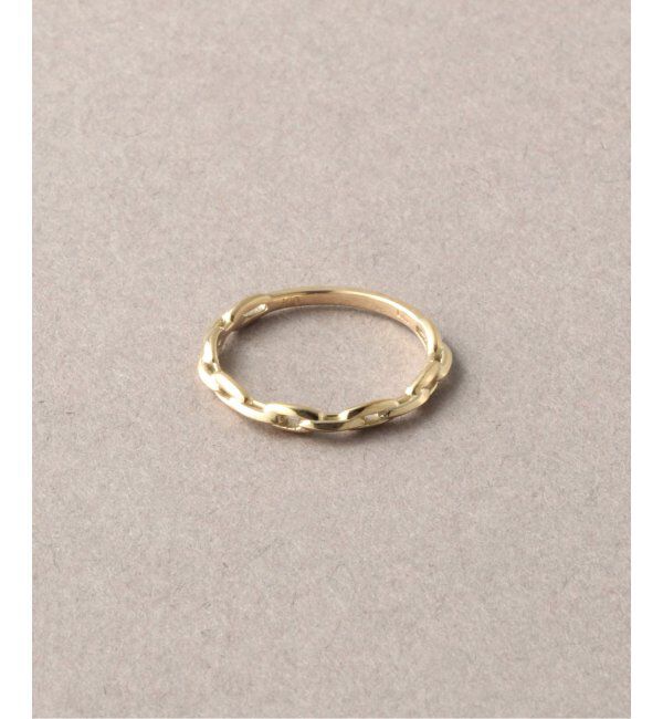 Lilas by Spick&Span「※チェーンモチーフリング K10」|リング|ゴールド