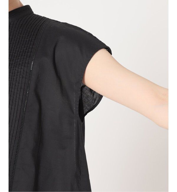 Spick and Span「≪追加≫ケミカルレーススタンドカラーブラウス」|シャツ・ブラウス|