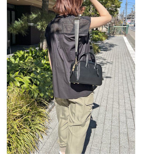 Spick and Span「≪追加≫ケミカルレーススタンドカラーブラウス」|シャツ・ブラウス|