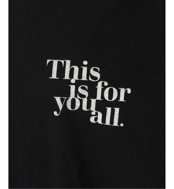 FRAMeWORK「≪WEB限定追加≫【haru&times;FRAMeWORK】ロゴロンT3」|Tシャツ・カットソー|