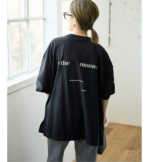 FRAMeWORK「≪WEB限定追加≫【haru&times;FRAMeWORK】ロゴロンT3」|Tシャツ・カットソー|
