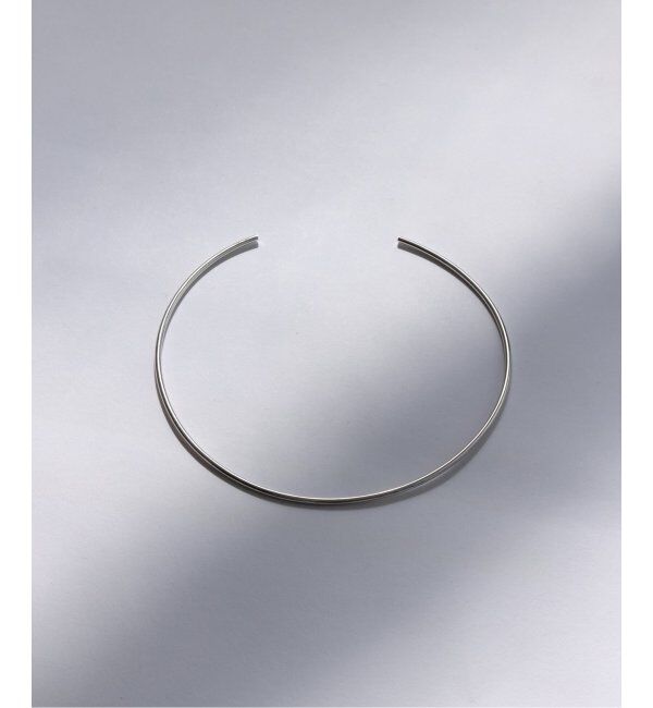 Spick and Span「【SAMH by LILAS】サークルチョーカー SV」|ネックレス|シルバー