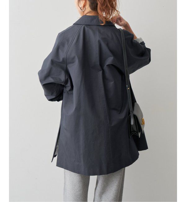 Spick and Span「T/Cギャバジンステンカラーコート」|ステンカラーコート|