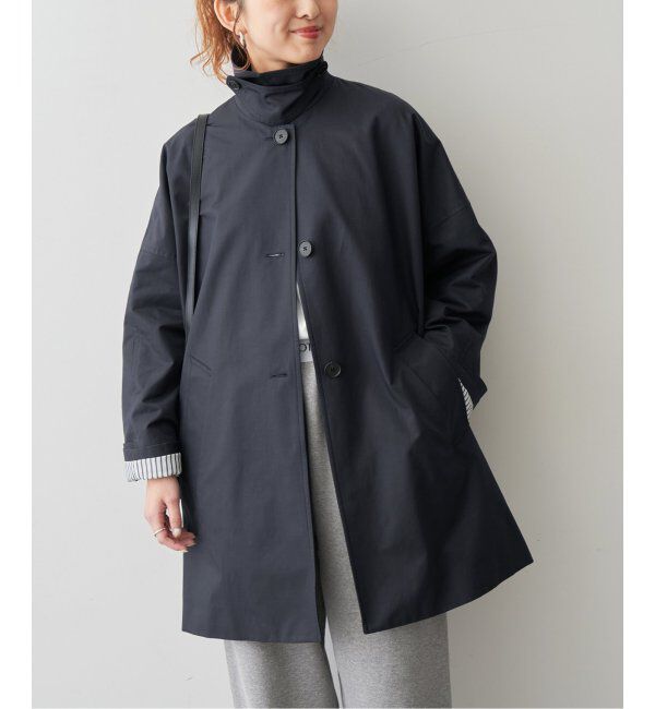 Spick and Span「T/Cギャバジンステンカラーコート」|ステンカラーコート|