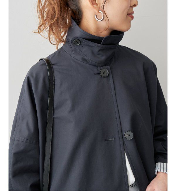 Spick and Span「T/Cギャバジンステンカラーコート」|ステンカラーコート|